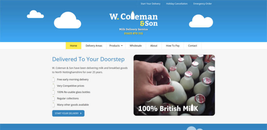 W.Coleman & Son Website